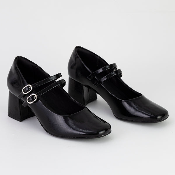 Sapato Feminino Boneca Salto Grosso - Ramarim