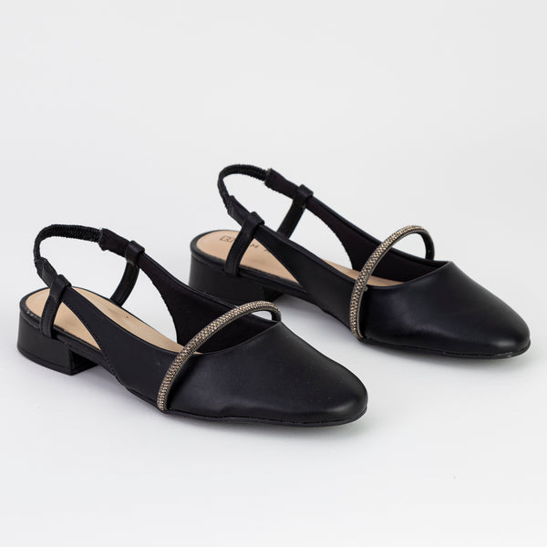 Sapato Feminino Slingback Salto Baixo - Ramarim