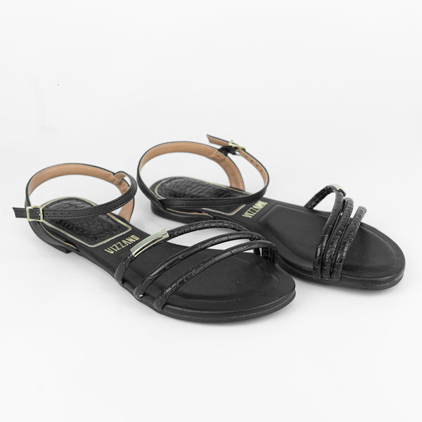 Sandália Feminina Rasteira Casual - Vizzano