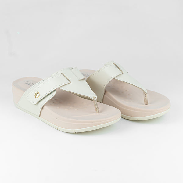 Sandália Feminina Anabela Com Velcro - Modare