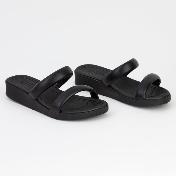 Sandália Papete Flatform - Moleca
