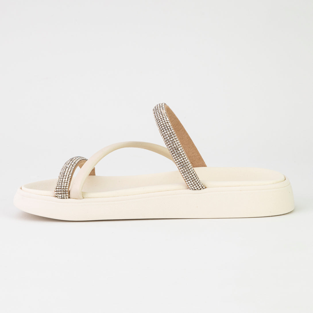 Sandalia Feminina FlatForm, Sandalia feminina papepe moleca, papete feminino moleca, rasteirinha moleca papete, sandalia moleca strass